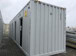 2 Floors Steel Prefab House Family Living With Parking Lot Glass Door