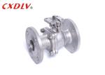 Electric Actuator Direct Mounting SS Ball Valve Flange Type Nominal Size DN50 ~