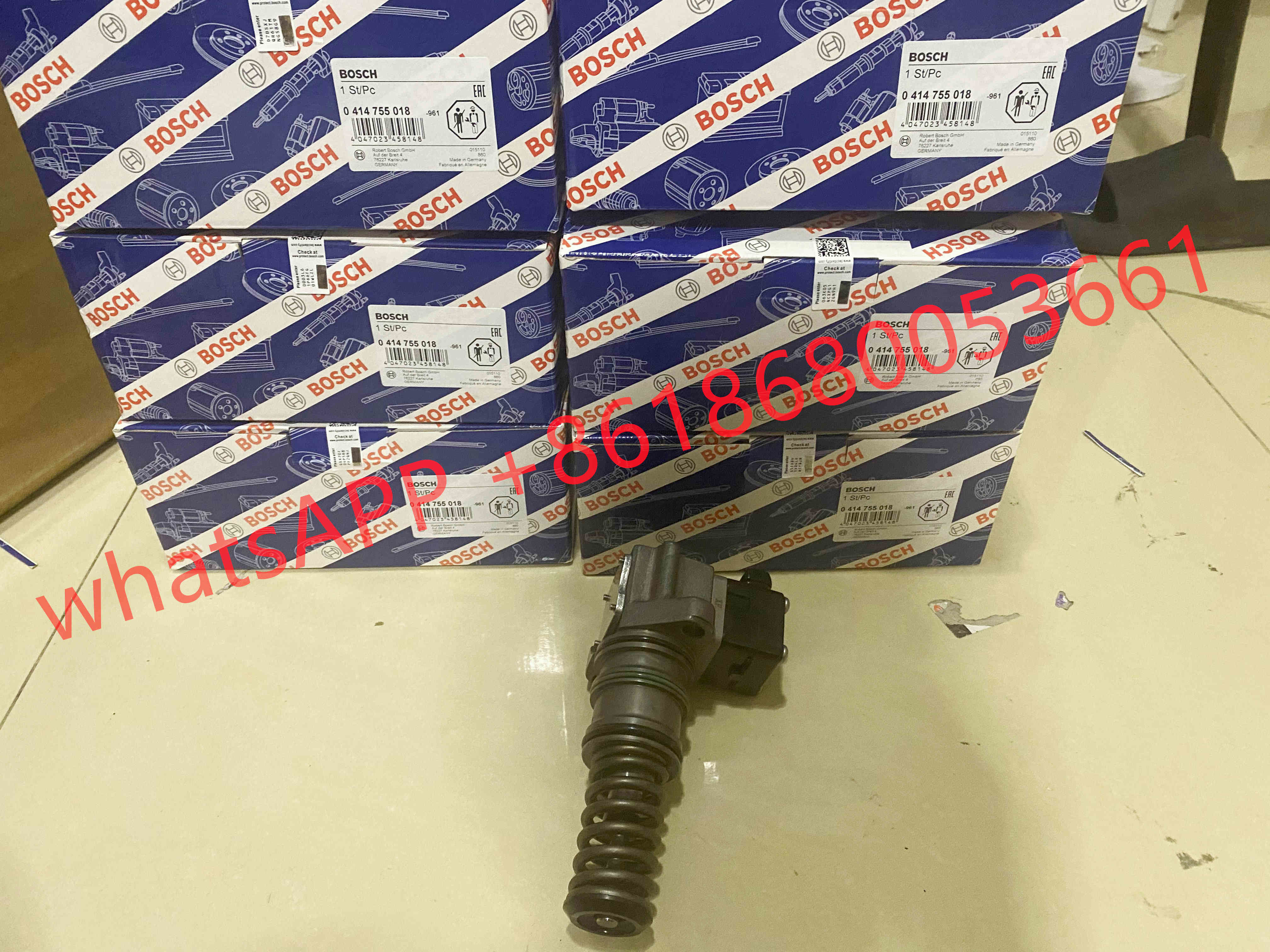 Genuine diesel unit fuel pump 10116257 0414755018 0414755118 For LIEBHERR L538 Engine