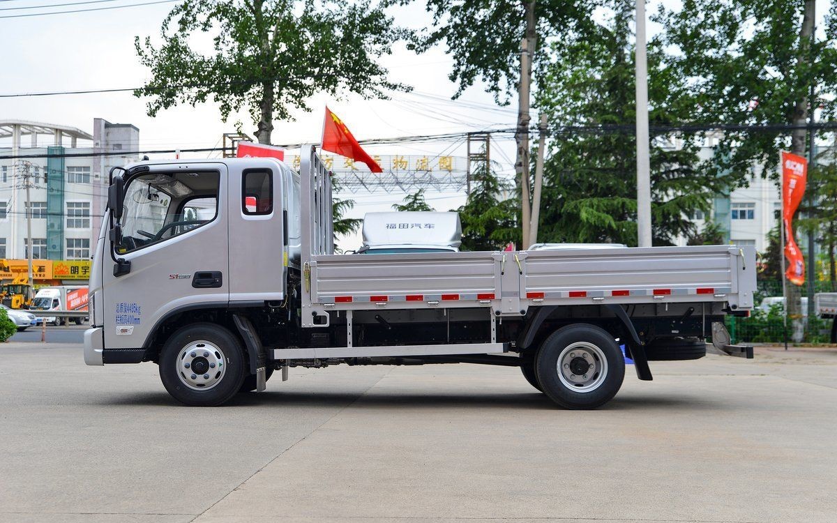 Foton Omak S1 160HP 4.17M Single Row Palletized Light Cargo Truck Cargo Box Truck