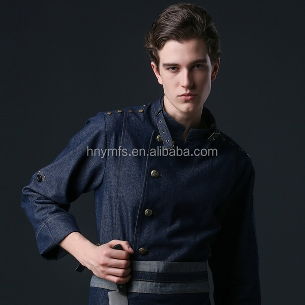 OEM Restaurante Chef Uniforme Cocina Cocina Ropa Camisa De Cocinero chaqueta de chef