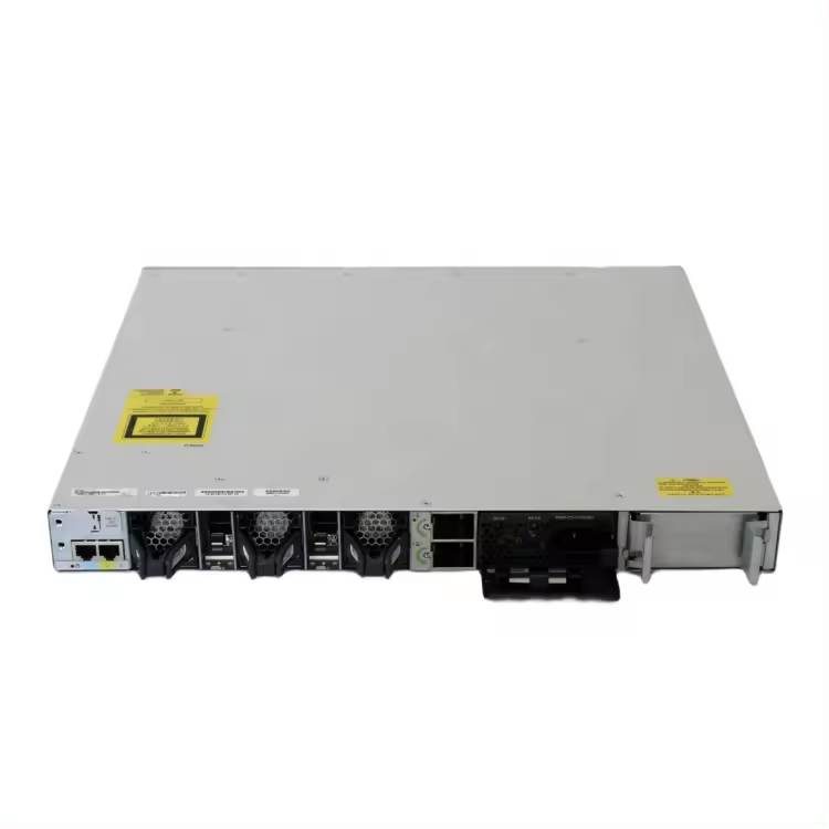 C9300-48P-E Network Essentials 48-Port PoE Switch with 437W Power and VLAN Support
