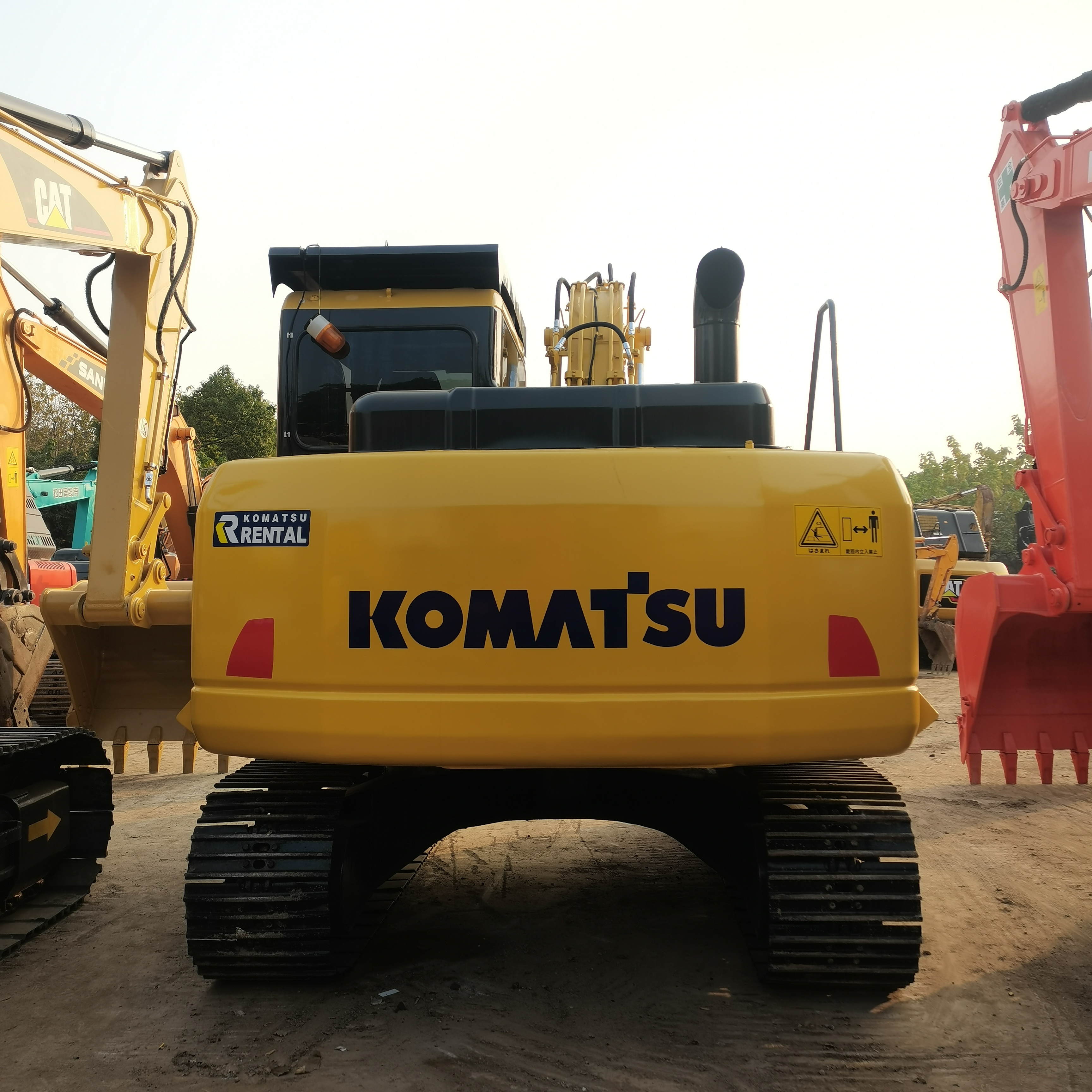 2020 Year Komatsu PC130 Excavator with Original Hydraulic Pump 13 Ton Used Excavator