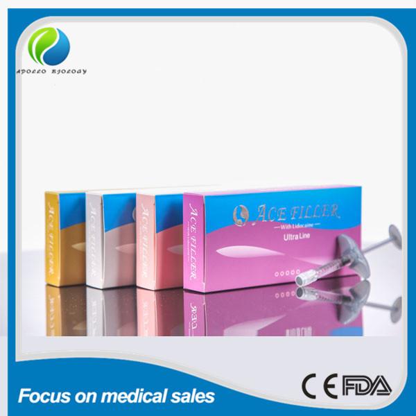 long lasting hyaluronic acid gel injection dermal filler ACEFILLER dermal filler