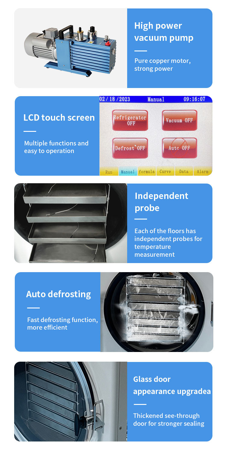 Danfoss Compressor Freeze Drying Machine Corrosion Proof