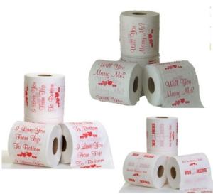 Quality single color printed toilet paper wholesale