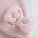 Pink Fast Dry Microfiber Absorbent Sports Towel For Curly Hair Turban Headband
