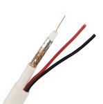RG59 + 2c Power Coaxial Cable And Wire With PVC / PE / LSZH Jacket