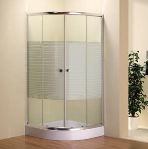 Quality 1000x1000x1950mm Corner Shower Enclosure With Base 6mm wholesale