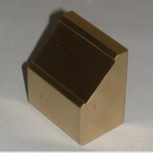 Quality OEM Golden Metal Sanitary Ware , Fadeless Brass Electrical Components wholesale