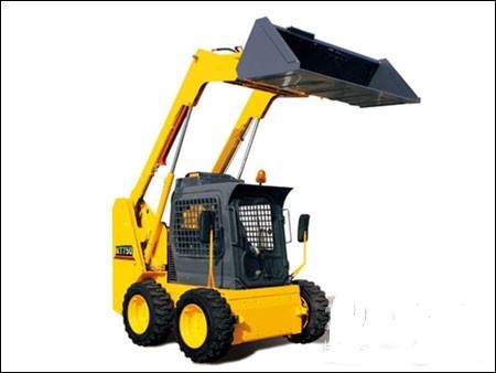 ISO CCC Compact Wheel Loader XT750 Skid Steer Loader, Bucket 0.55m3 , Load Weight 870kg