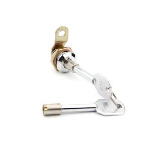 Quality Zinc Alloy Tubular Cam Lock Chrome Finish Brass Keys 360 Degree Rotation wholesale