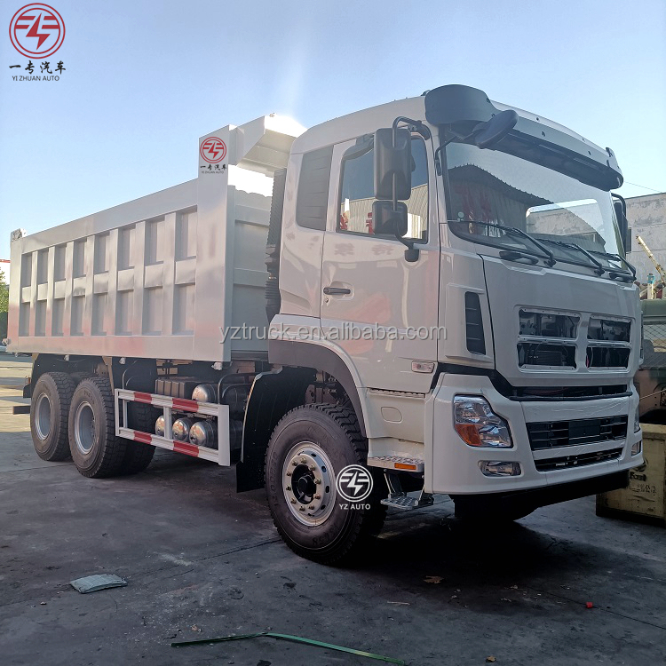 Dongfeng 350hp 6x4 10 wheel 30-40T Dump Truck Heavy Duty and Cab with Dual Sleepers