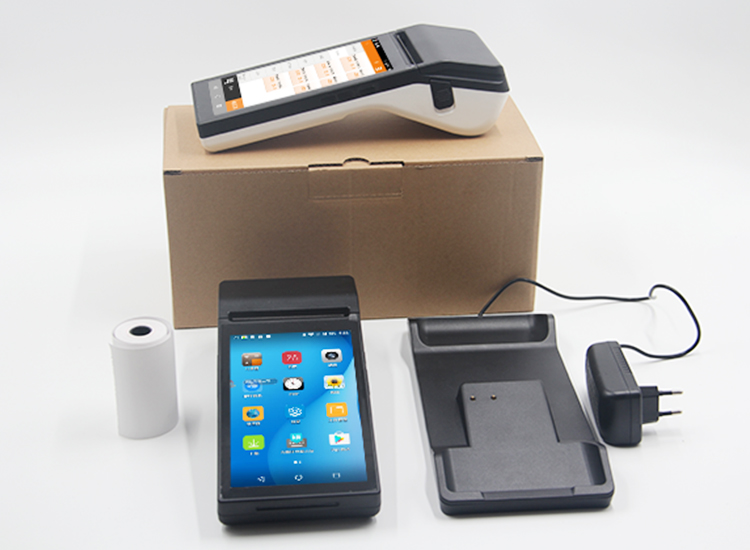 Handheld Cash Register Terminal with 7-inch Capacitive Touch Screen and Quad Core CPU