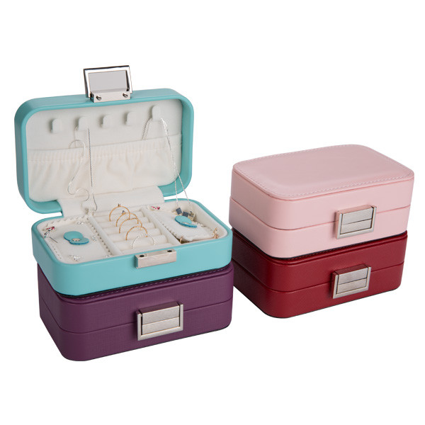 Large Size Personalized Travel Jewelry Case Muti Functional Eco - Friendly