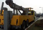 Durable Hydraulic Highway / Road Accident Wrecker Tow Truck With Crane Arm