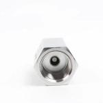 304 Stainless Steel Female/Male Thread Hexagon Check Valve for Water Industrial
