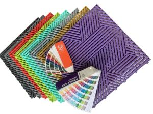 Quality 18mm Epoxy Garage Floor Tiles Colorful Heavy Duty Garage Floor Tiles wholesale