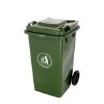 Community Large Plastic Dustbin Mobile Garbage Bin 1100 Liter