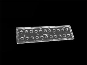 Quality SMD7070 22 In 1 LED Flood Light Lens Symmetrical 60 Degree LED Street Light Lens wholesale