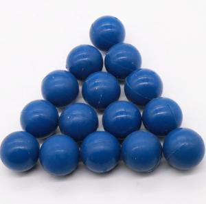 Quality 23MM 25MM Silicone High Bounce Balls , Customized Vibrating Sieve Rubber Mini Bouncy Balls wholesale