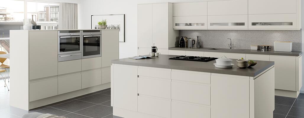 Complete Pullout Drawer Pantry White Kitchen Cabinet Made of MDF for Kitchen Furniture