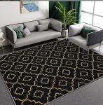 100*180cm Flower Crystal Velvet Floor Carpets For Sofa Bedroom And Living Room