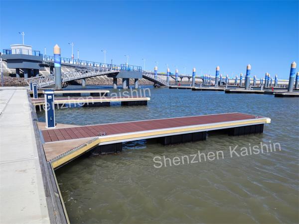 Cheap Aluminum Alloy Marine Floating Dock Yacht Marina Berth Pontoons for sale