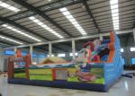 Colourful Digital Printing Toddler Bounce House , Geological Park Bounce Round