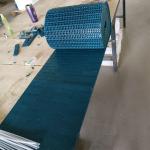 Customized Plastic Modular Belt 25.4mm Conveyor Modular Belt Assembly