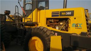 Quality used Komatsu WA380 wheel loader supplier wholesale