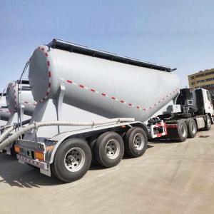 Quality Aluminum Alloy Tri Axle CIMC Pneumatic Dry Bulk Trailers wholesale