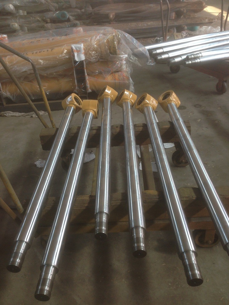 cat E200B bucket hydraulic cylinder rod, hydraulic cylinder repair
