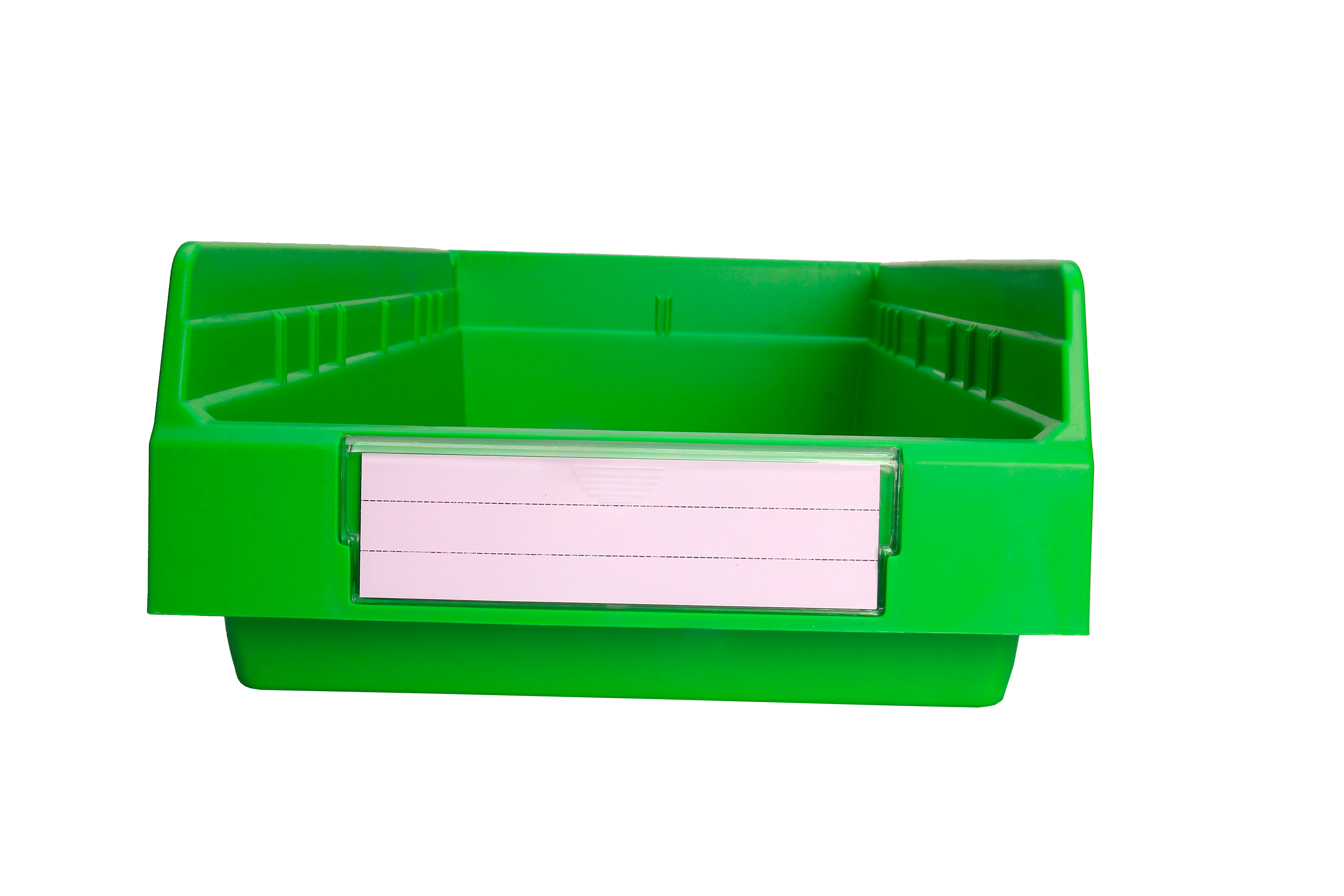 Customized Color Spare Industrial Parts Storage Shelf Bin with Semi-Open Front Design