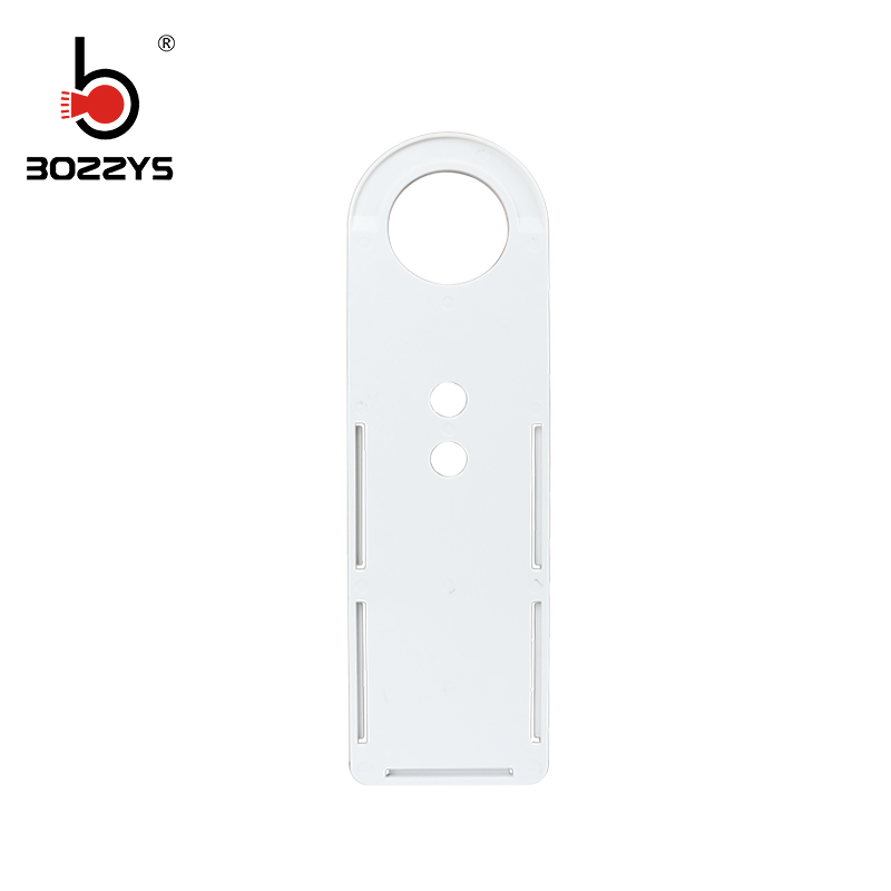White Color Safety Lockout Tags 213MM Length 92MM Width OEM Acceptable