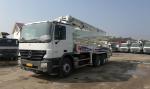 OM501LA Truck Concrete Pump Zoomlion 37m Benz Used Concrete Pump Truck