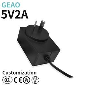 Quality 5W 5V 2A Wall Mount Power Supply Adapter For Foot Massager Fiber CCC wholesale