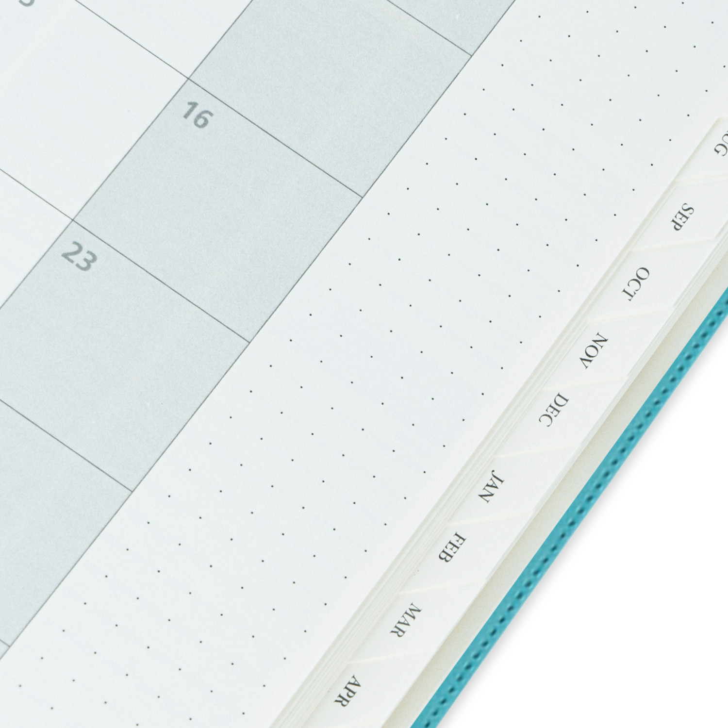 Softcover Weekly Planner Donau Blue With Yearly Monthly Daily Schedule
