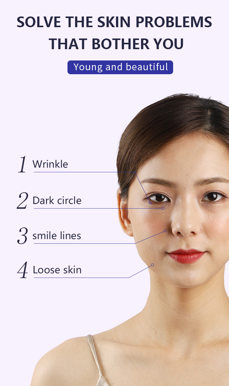 Dark Circle Treatment Eye And Face Massager With 300mAh Lithium Battery