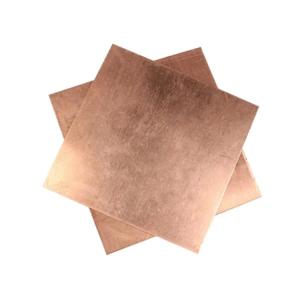 Quality Polished Metal Copper Plate Purple Red Pure C10100 C36000 3mm Thick 99.9% wholesale