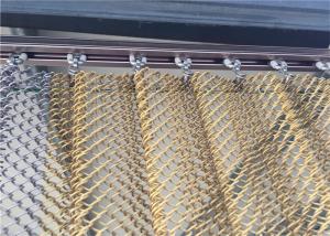 Quality Fireplace 6*6mm Metal Coil Drapery Flexible Home Decor wholesale