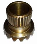 High Hardness Pinion Gear / Side Gear , Steel Automotive Gear Shaft