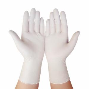 Quality Excellent Flexibility Disposable Exam Gloves , Disposable Nitrile Gloves No Allergies wholesale