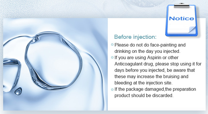 Hospital Neck Lines 1ml Hyaluronic Acid Filler Removing Neck Fine Wrinkles