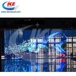 Transparent Glass Outdoor Full Color LED Screen Advertising Display P10 1920hz