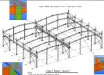 120kg/Sqm Q345B Prefab Steel Structure Warehouse