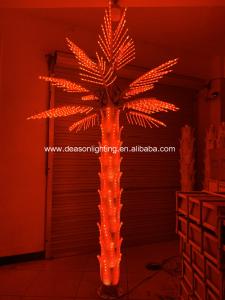 Quality color changing led palm tree light wholesale
