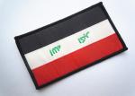 Durable Cotton Custom Clothing Patches Embossed For Bags Decoration