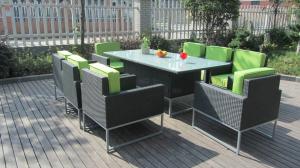 Quality 9pcs rattan sofa set. wholesale