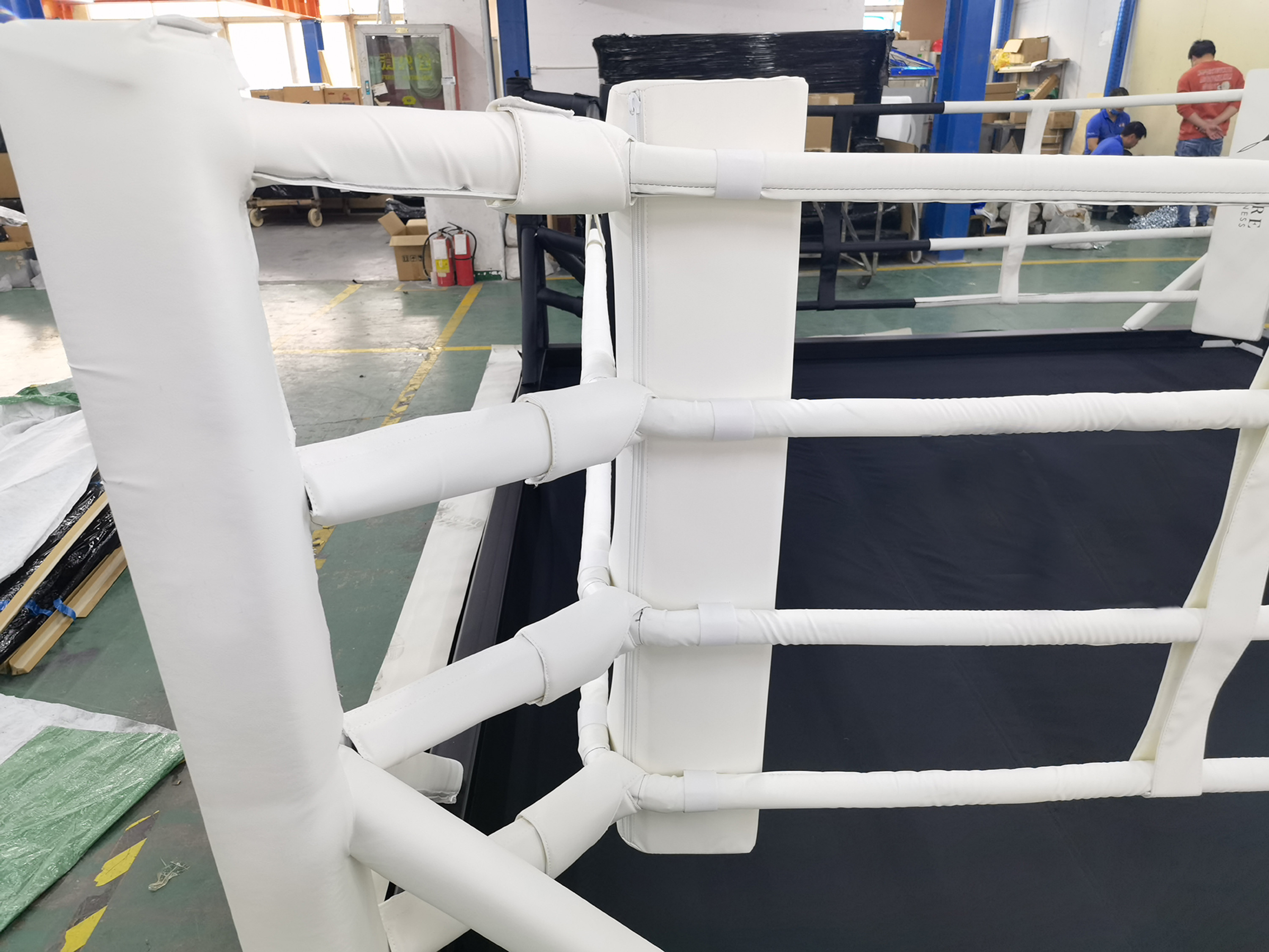 Custom Logo Professional MMA Cage 7M 6M Platform Boxing Fighting Ring